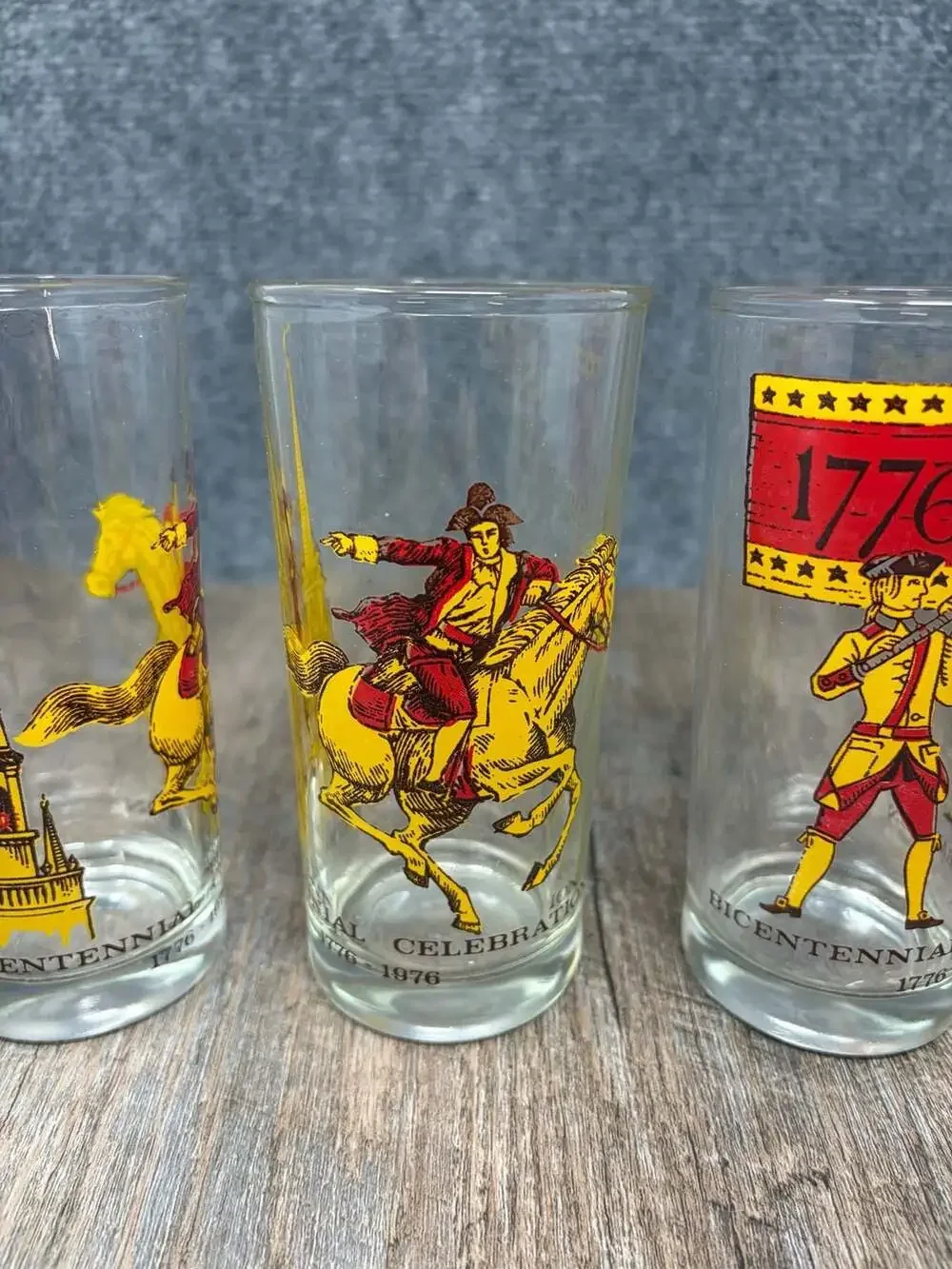 Vintage set clear
